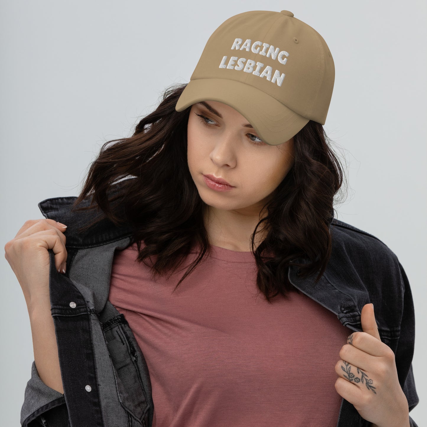 Raging Lesbian Dad Hat