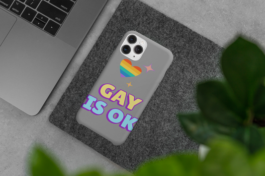 Gay is OK Empowerment iPhone® Case