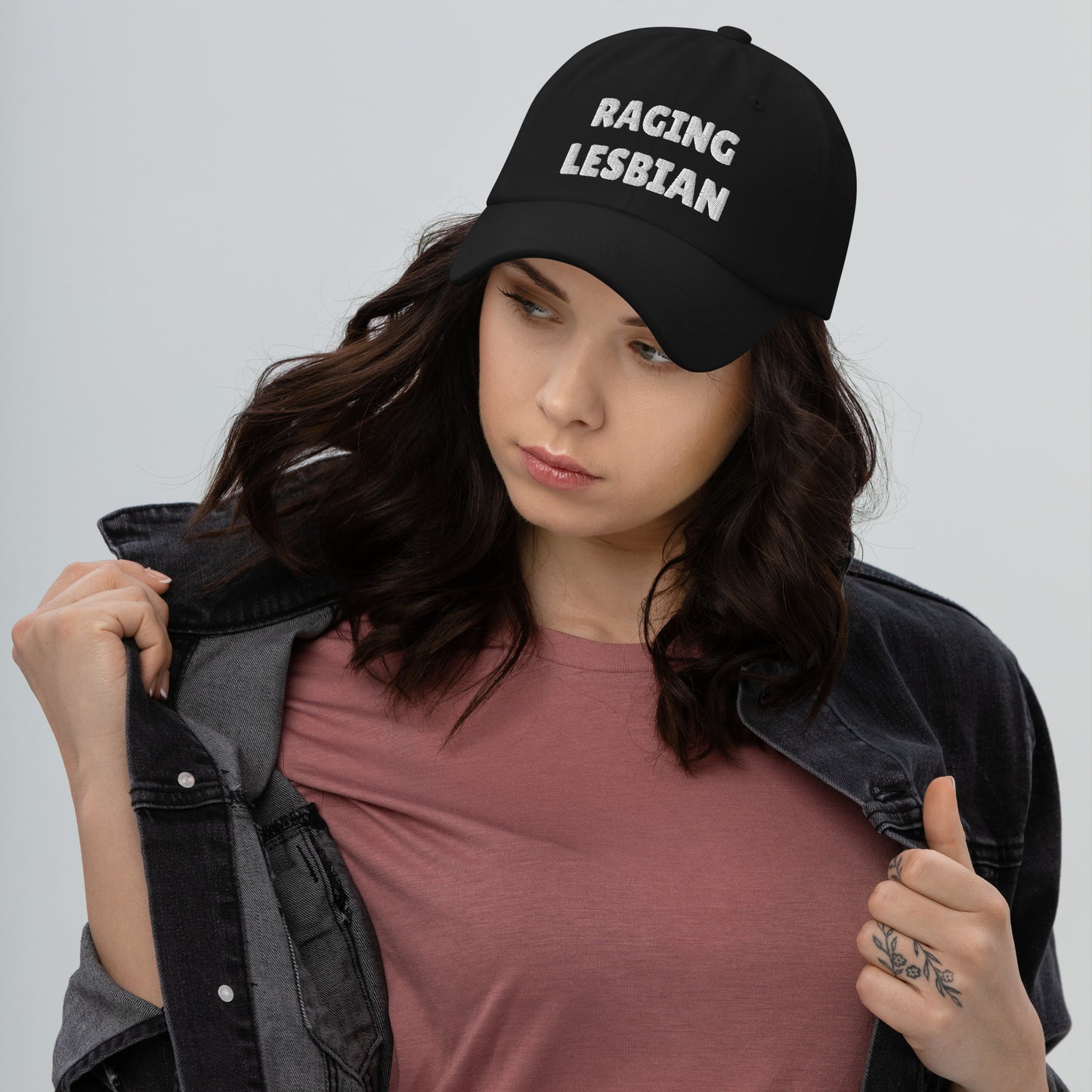 Raging Lesbian Dad Hat