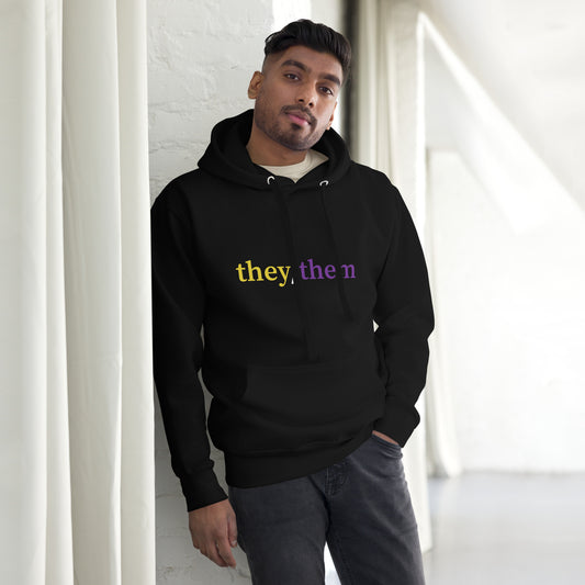 They/Them' Pronouns Hoodie