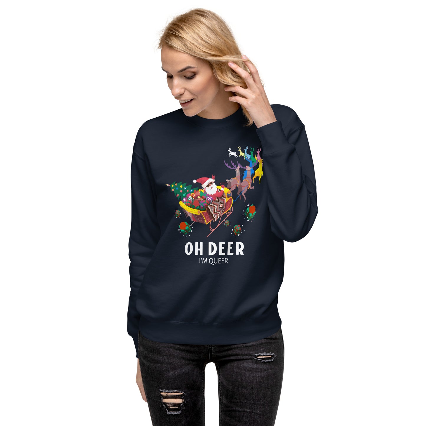 Oh Deer I'm Queer Sweatshirt