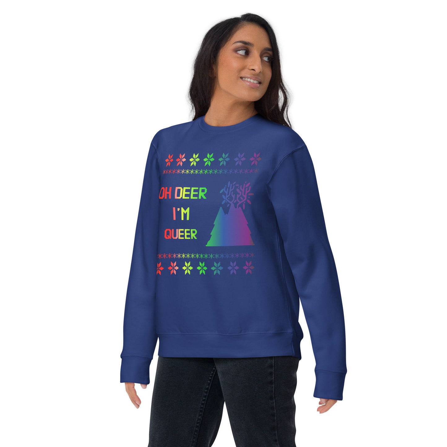 Oh Deer I'm Queer vs.2 Sweatshirt